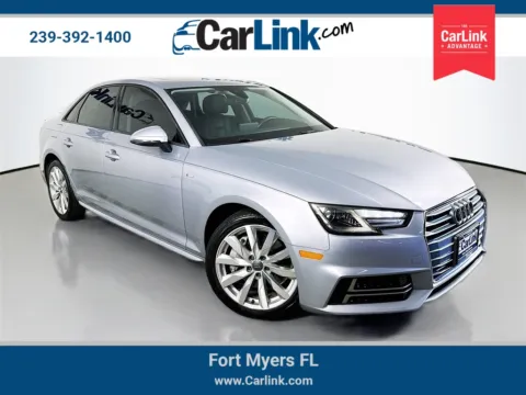 Silver 2018 Audi A4 2.0T Premium for sale in Fort Myers, FL