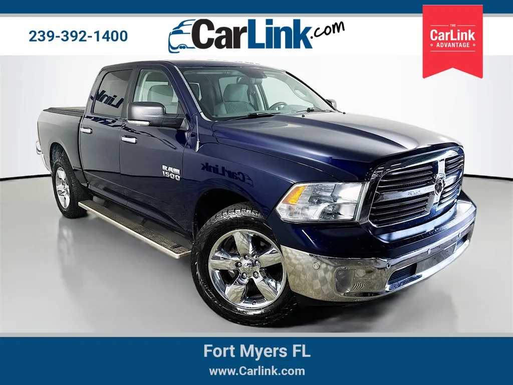 Blue 2017 Ram 1500 Big Horn for sale in Fort Myers, FL