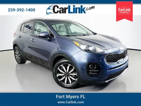 Blue 2019 Kia Sportage EX for sale in Fort Myers, FL
