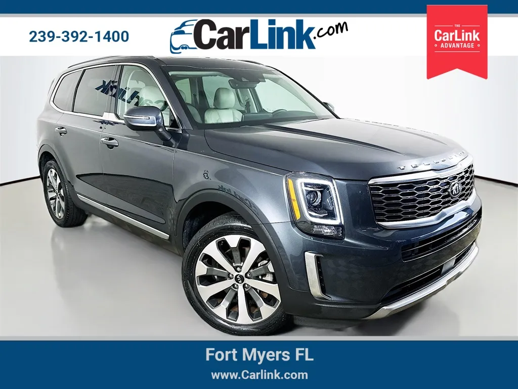 Gray 2020 Kia Telluride S for sale in Fort Myers, FL