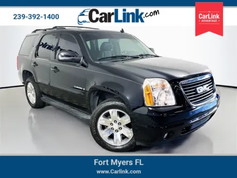 Black 2008 GMC Yukon SLT for sale in Fort Myers, FL