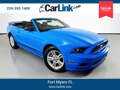 Blue 2014 Ford Mustang V6 for sale in Fort Myers, FL