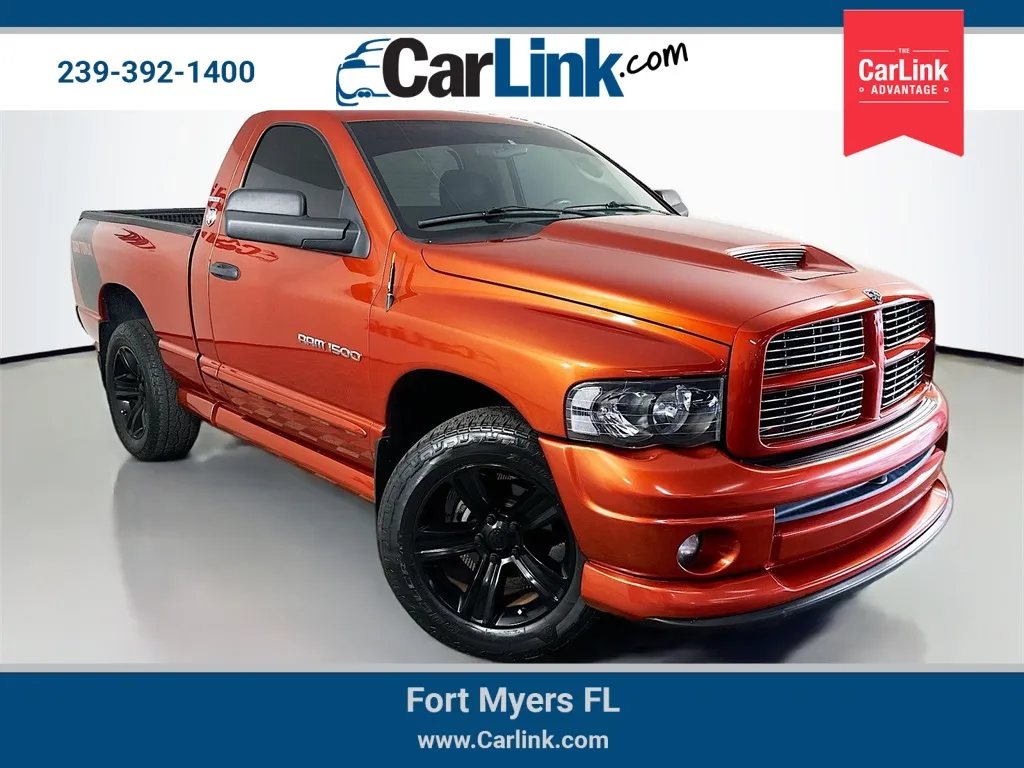 Orange 2005 Dodge Ram 1500 SLT for sale in Fort Myers, FL