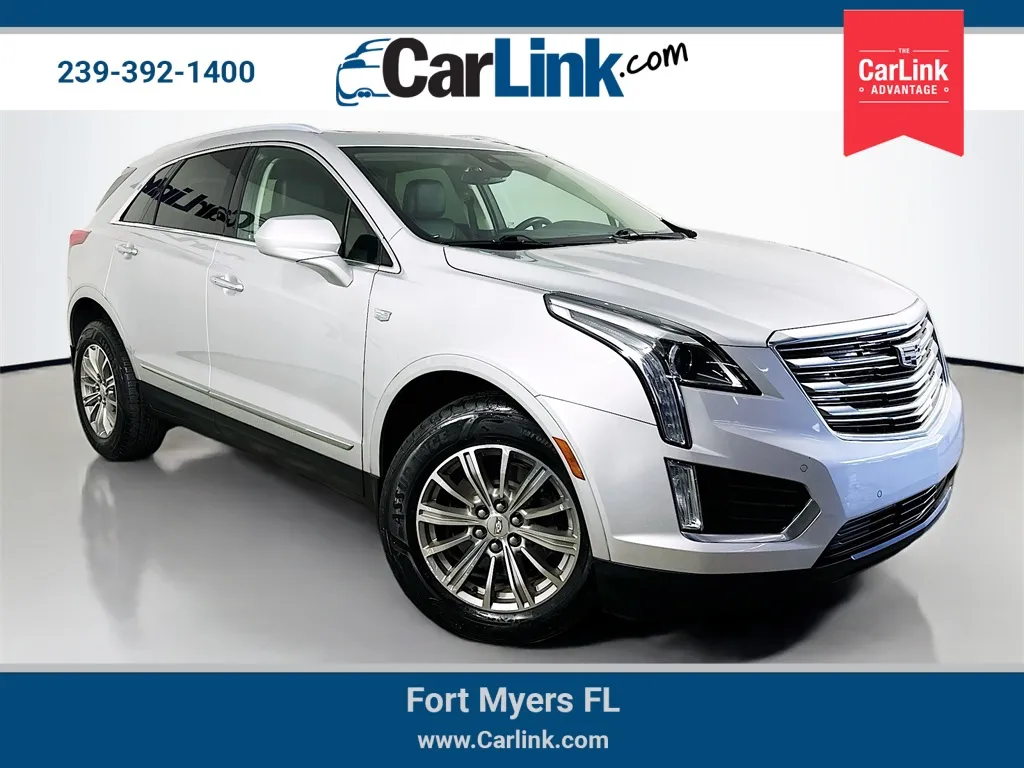 Silver 2018 Cadillac XT5 Luxury for sale in Fort Myers, FL