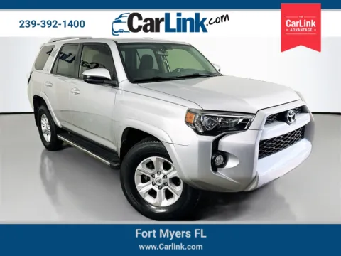 Silver 2015 Toyota 4Runner SR5 for sale in Fort Myers, FL
