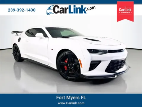 White 2017 Chevrolet Camaro SS for sale in Fort Myers, FL