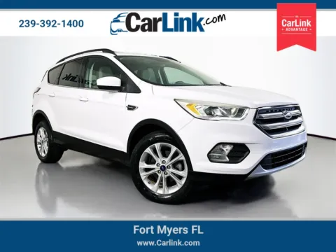 White 2017 Ford Escape SE for sale in Fort Myers, FL