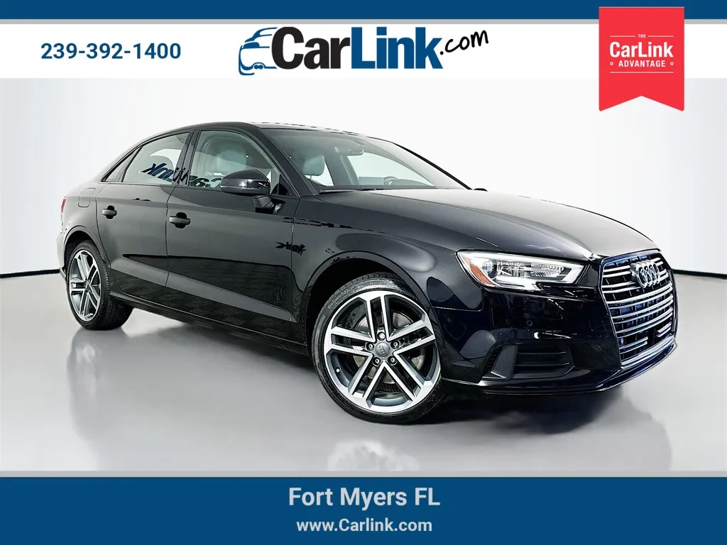 Black 2020 Audi A3 2.0T Premium for sale in Fort Myers, FL