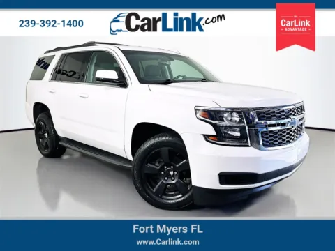 White 2018 Chevrolet Tahoe LS for sale in Fort Myers, FL