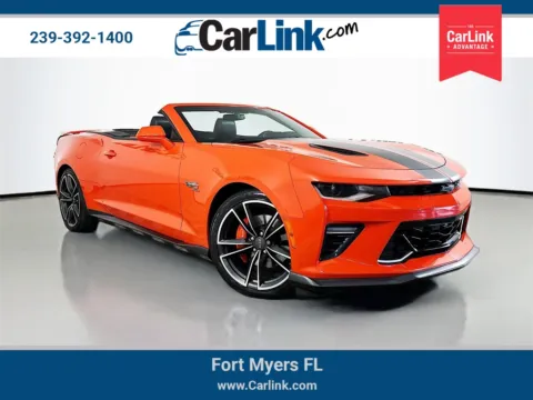 Orange 2018 Chevrolet Camaro SS for sale in Fort Myers, FL