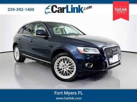 Blue 2016 Audi Q5 2.0T Premium Plus for sale in Fort Myers, FL