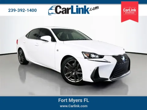 White 2019 Lexus IS 350 for sale in Fort Myers, FL