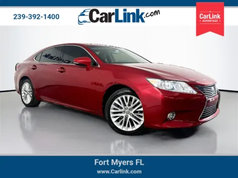 Red 2014 Lexus ES 350 for sale in Fort Myers, FL