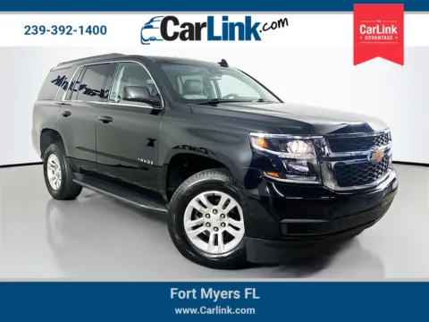 Black 2019 Chevrolet Tahoe LT for sale in Fort Myers, FL