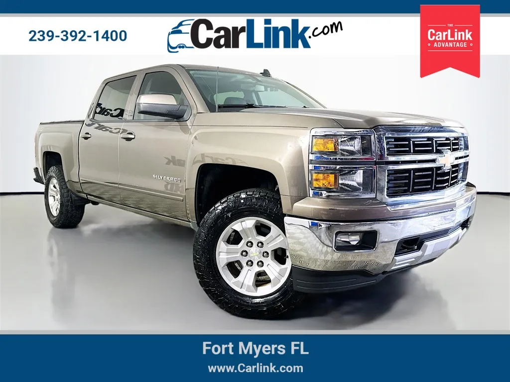 Brown 2015 Chevrolet Silverado 1500 LT for sale in Fort Myers, FL