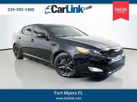 Black 2013 Kia Optima LX for sale in Fort Myers, FL