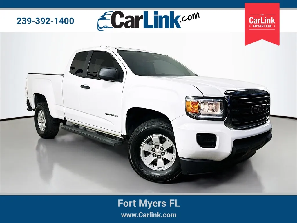 White 2018 GMC Canyon for sale in Fort Myers, FL