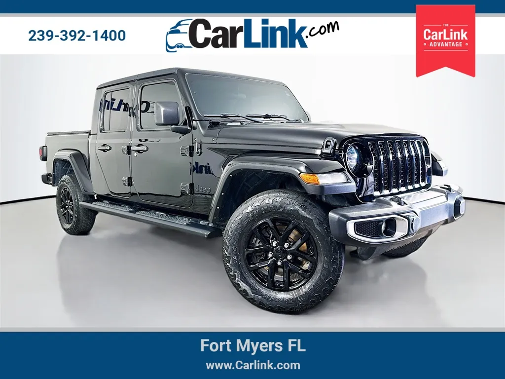 Black 2022 Jeep Gladiator Sport for sale in Fort Myers, FL