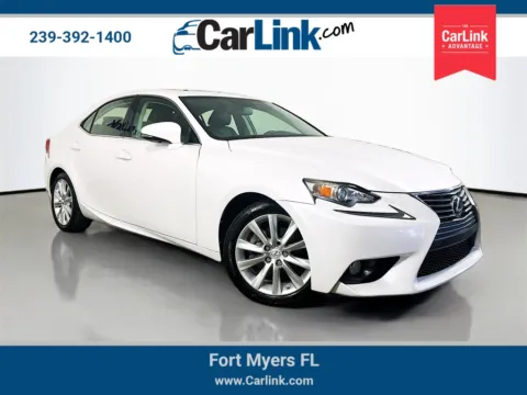 White 2014 Lexus IS 250 for sale in Fort Myers, FL