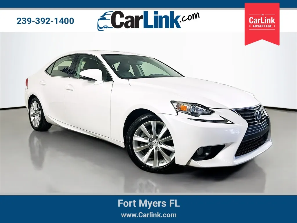 White 2014 Lexus IS 250 for sale in Fort Myers, FL