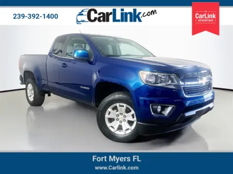 Blue 2019 Chevrolet Colorado LT for sale in Fort Myers, FL