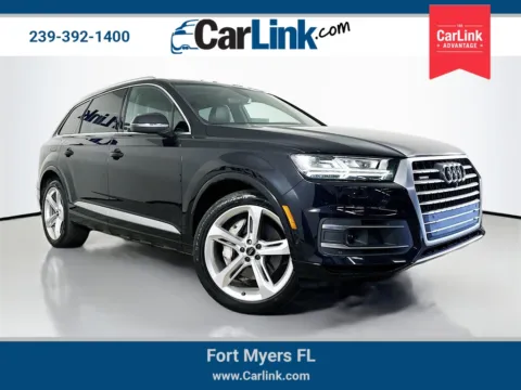 Black 2019 Audi Q7 55 Prestige for sale in Fort Myers, FL