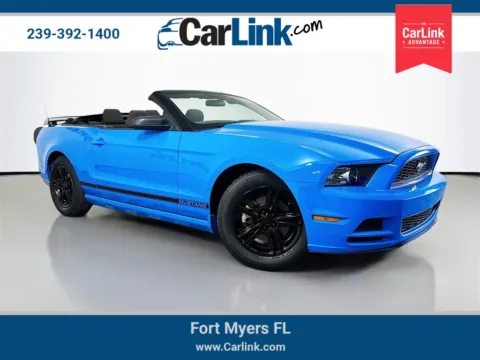 Blue 2014 Ford Mustang V6 for sale in Fort Myers, FL