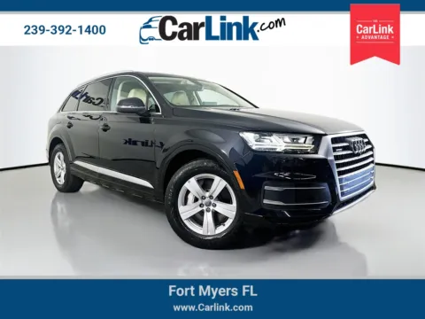 Black 2019 Audi Q7 45 Premium Plus for sale in Fort Myers, FL
