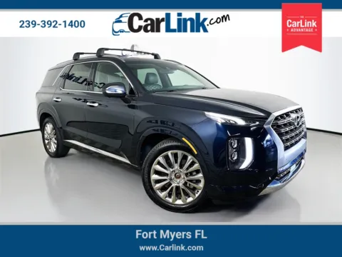 Blue 2020 Hyundai Palisade Limited for sale in Fort Myers, FL