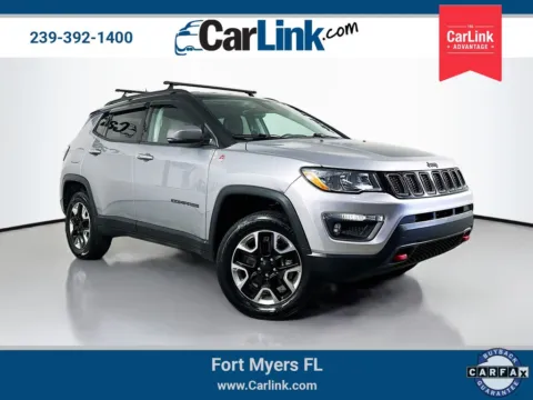 Silver 2018 Jeep Compass Trailhawk for sale in Fort Myers, FL
