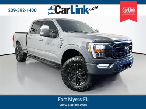Gray 2021 Ford F-150 XLT for sale in Fort Myers, FL