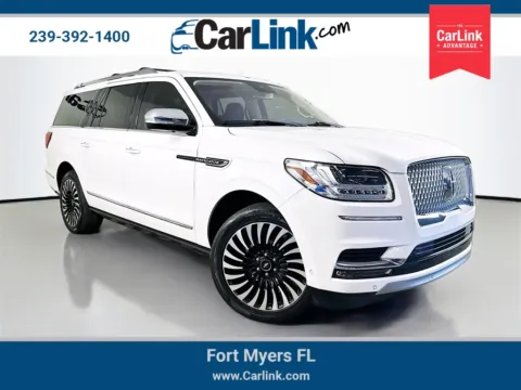 White 2020 Lincoln Navigator L Black Label for sale in Fort Myers, FL