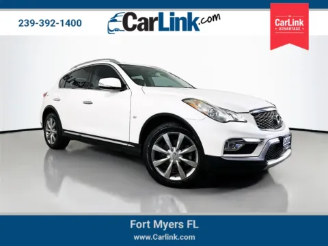 White 2017 INFINITI QX50 for sale in Fort Myers, FL