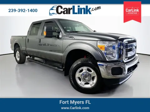 Gray 2015 Ford F-250SD XLT for sale in Fort Myers, FL