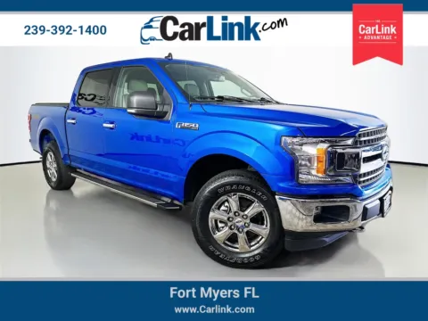 Blue 2019 Ford F-150 XLT for sale in Fort Myers, FL