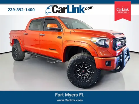 Orange 2015 Toyota Tundra SR5 for sale in Fort Myers, FL