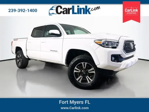 White 2019 Toyota Tacoma TRD Sport for sale in Fort Myers, FL