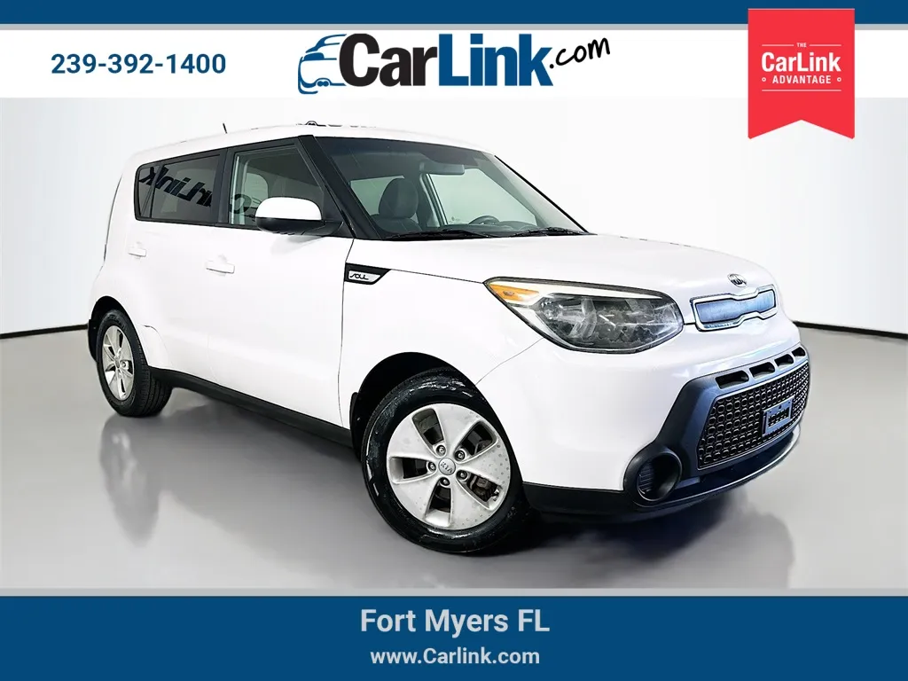 White 2015 Kia Soul for sale in Fort Myers, FL