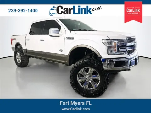 White 2018 Ford F-150 King Ranch for sale in Fort Myers, FL