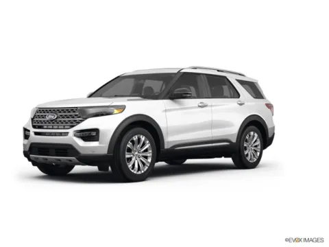 White 2023 Ford Explorer Limited for sale in Columbus, NE