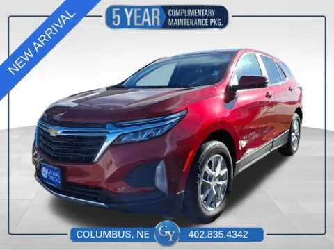 Red 2024 Chevrolet Equinox LT for sale in Columbus, NE