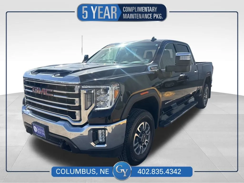 Black 2022 GMC Sierra 2500HD SLT for sale in Columbus, NE