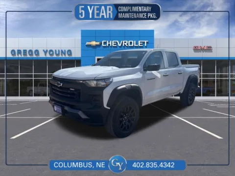 White 2026 Chevrolet Colorado Trail Boss for sale in Columbus, NE