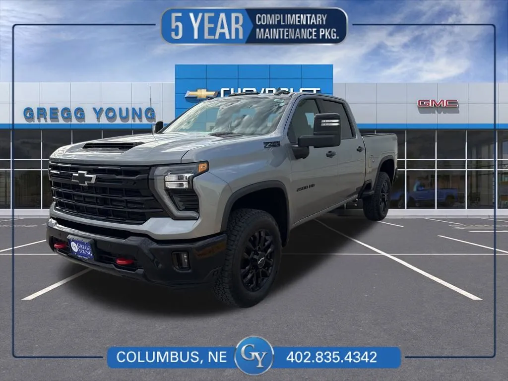 Gray 2026 Chevrolet Silverado 2500HD LTZ for sale in Columbus, NE