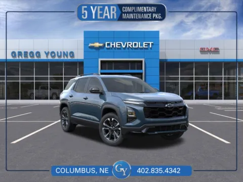 Blue 2027 Chevrolet Equinox RS for sale in Columbus, NE