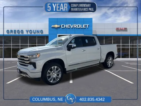 White 2026 Chevrolet Silverado 1500 High Country for sale in Columbus, NE