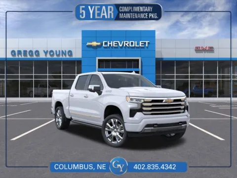 White 2026 Chevrolet Silverado 1500 High Country for sale in Columbus, NE