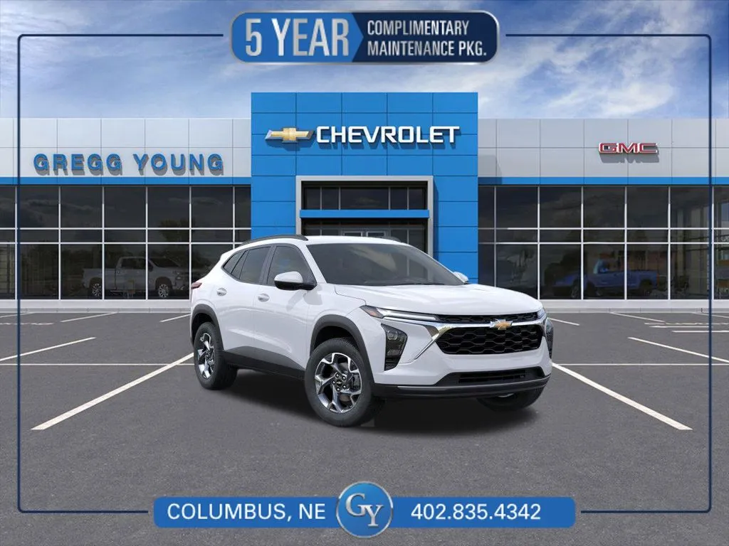White 2026 Chevrolet Trax LT for sale in Columbus, NE