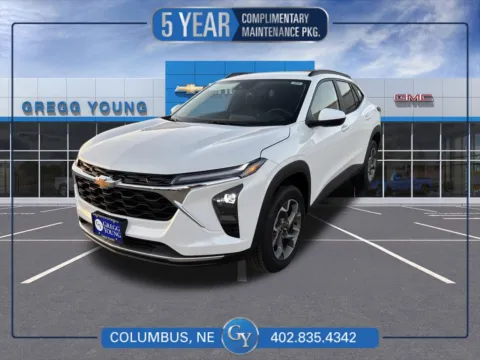 White 2026 Chevrolet Trax LT for sale in Columbus, NE