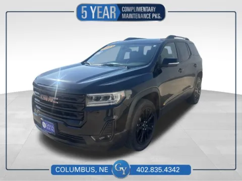 Black 2023 GMC Acadia SLT for sale in Columbus, NE